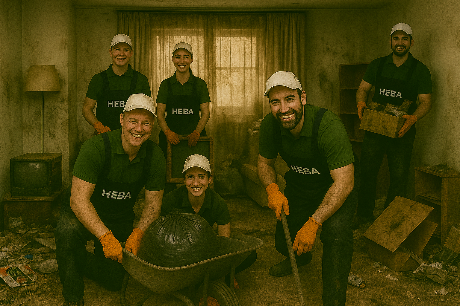 HEBA Messiwohnung reinigen in Berlin